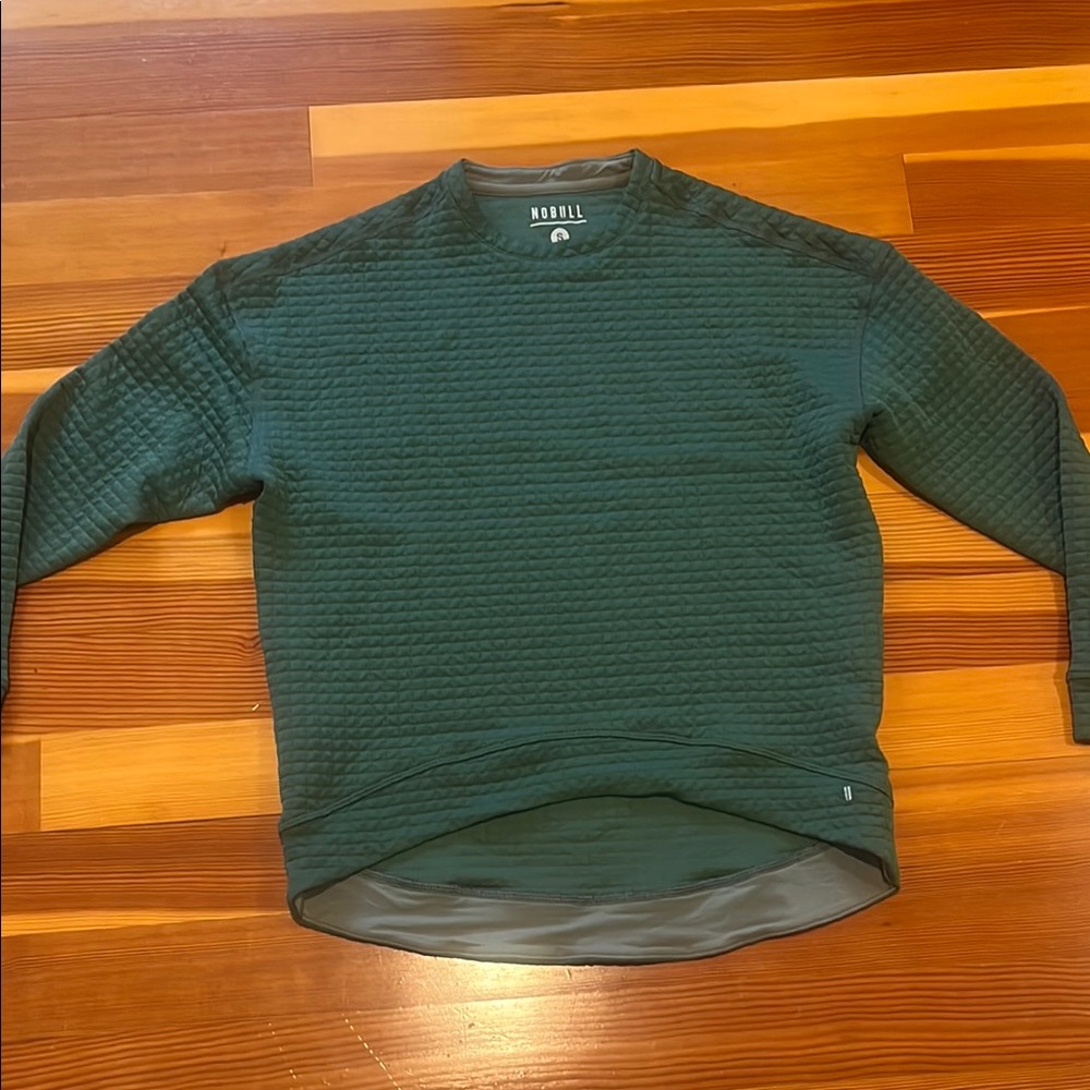 NoBull Women’s Green Quilted Sweater/sweatshirt